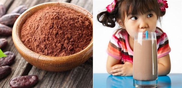 Trẻ em uống ca cao có tốt không ? 5 Lợi ích của cacao đối với trẻ.